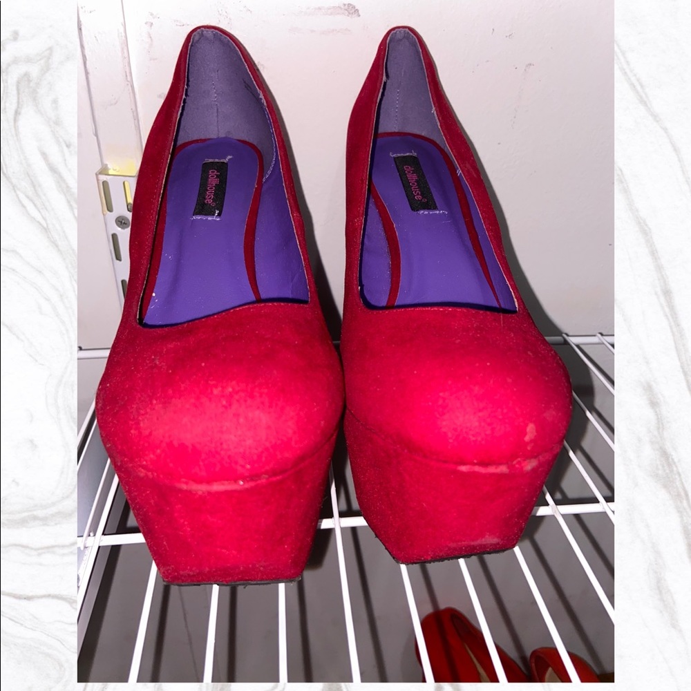 Dollhouse platform heels
